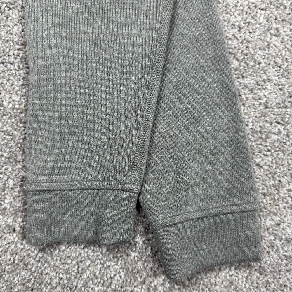 Ted Baker Valerio Mens 5 XL Gray Wool Blend Quarter Zip Pullover Sweater